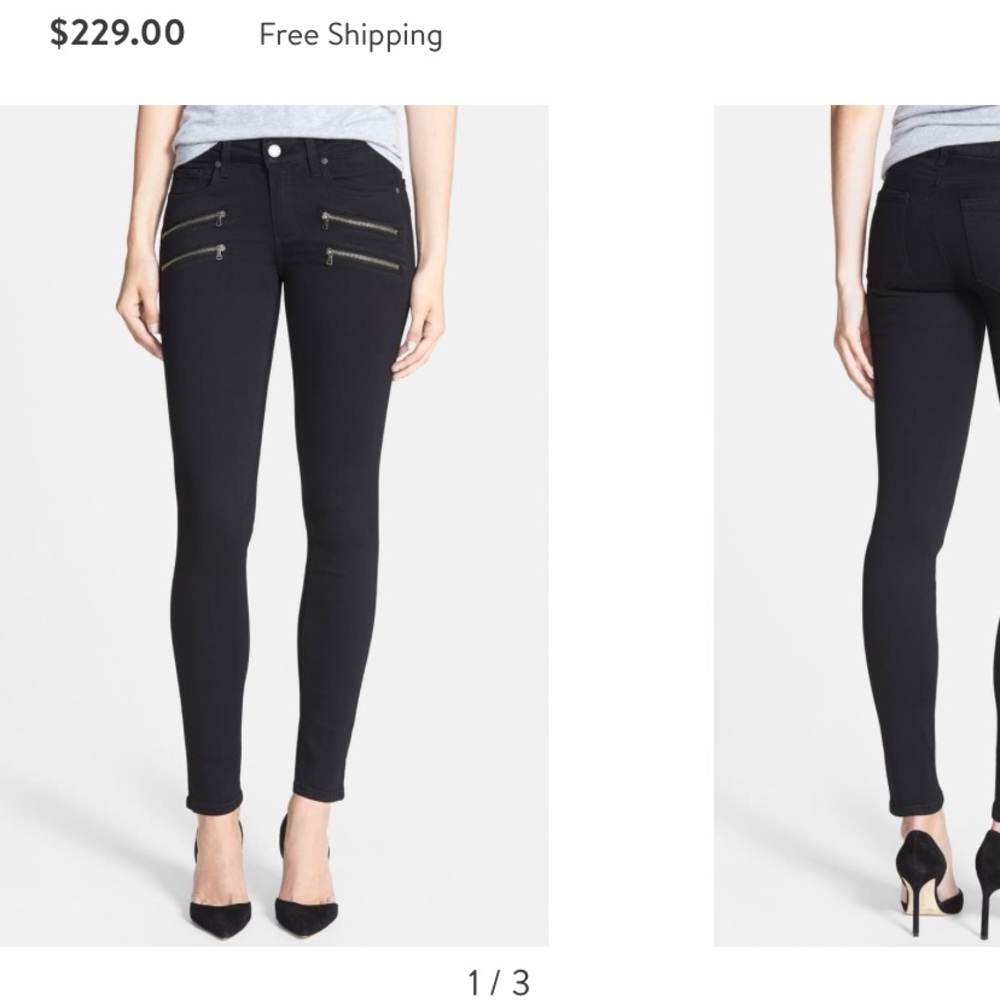PAIGE Transcend - Edgemont Ultra Skinny Jeans